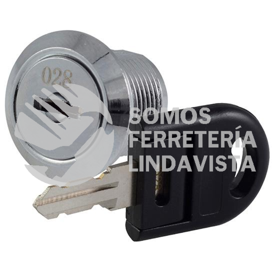 HDREF2 JUEGO DE CERRADURA CON 3 LLAVES PARA GABINETES SERIE HD URREA