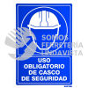 SES12 SEÑAL "USO OBLIGATORIO DE CASCO DE SEGURIDAD" SURTEK