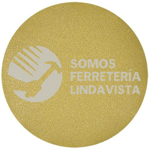 1724 DISCO DE LIJA AUTOADHERIBLE TSA4 GOLD GRANO 150 (5") TENAZIT