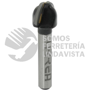 BR1404 BROCA PARA ROUTER DE ACERO DE MEDIA CAÑA 1/4" ZANCO DE 1/4" URREA