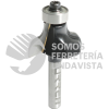 BR1423 BROCA PARA ROUTER DE ACERO PECHO DE PALOMA CON BALERO 1-1/8" ZANCO DE 1/4" URREA