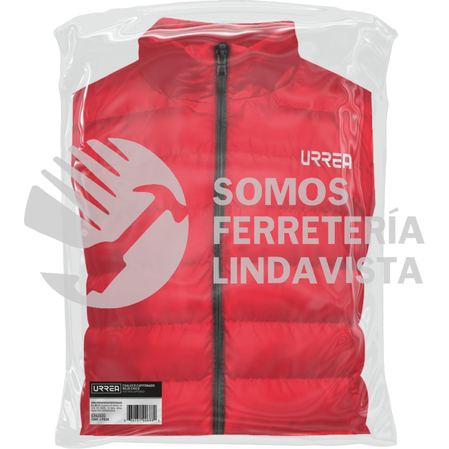CHA203S CHALECO URREA ROSA CAPITONADO TALLA CH URREA