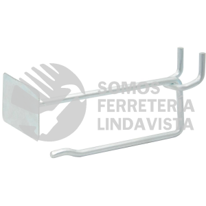 124130 GANCHO PARA PERFOCEL CON PRECIADOR METALICO, 8" SURTEK