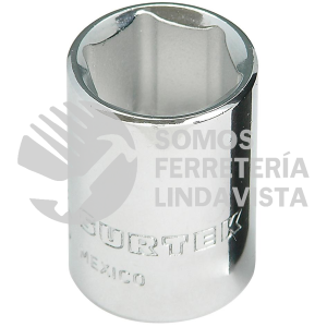 F5122HM DADO METRICO CUADRO DE 3/8", 6 PUNTAS, 22 MM SURTEK