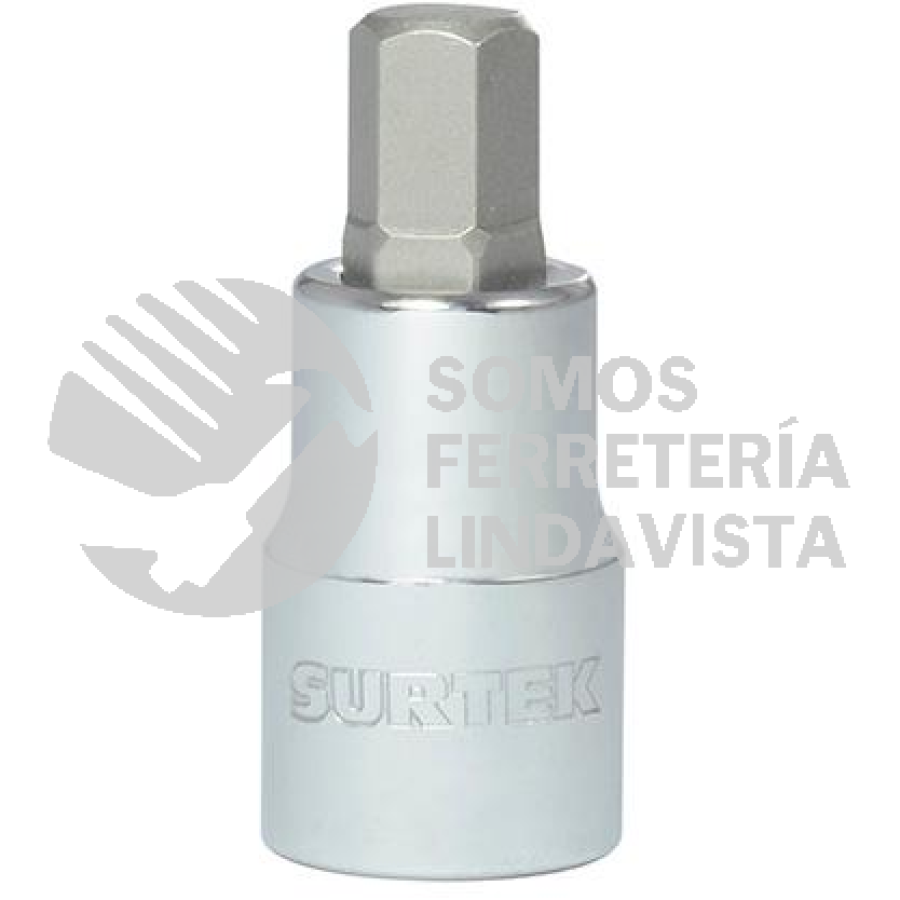 F58H14 DADO CON PUNTA HEXAGONAL EN PULGADAS CUADRO DE 1/2", 7/16" SURTEK