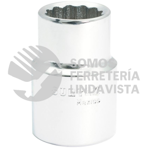 F5926 DADO EN PULGADAS CUADRO DE 3/4", 12 PUNTAS, 13/16" SURTEK