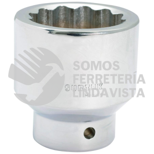 F5954 DADO EN PULGADAS CUADRO DE 3/4", 12 PUNTAS, 1-11/16" SURTEK