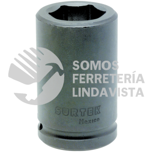S7916HL DADO DE IMPACTO LARGO EN PULGADAS CUADRO DE 3/4", 6 PUNTAS, 1" SURTEK