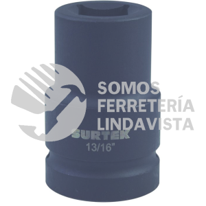 107284 DADO DE IMPACTO, CUADRO 1", PARA CAPUCHON 13/16" SURTEK