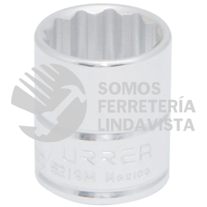 5224M DADO CUADRO DE 3/8", 12 PUNTAS, METRICO, 24 MM URREA