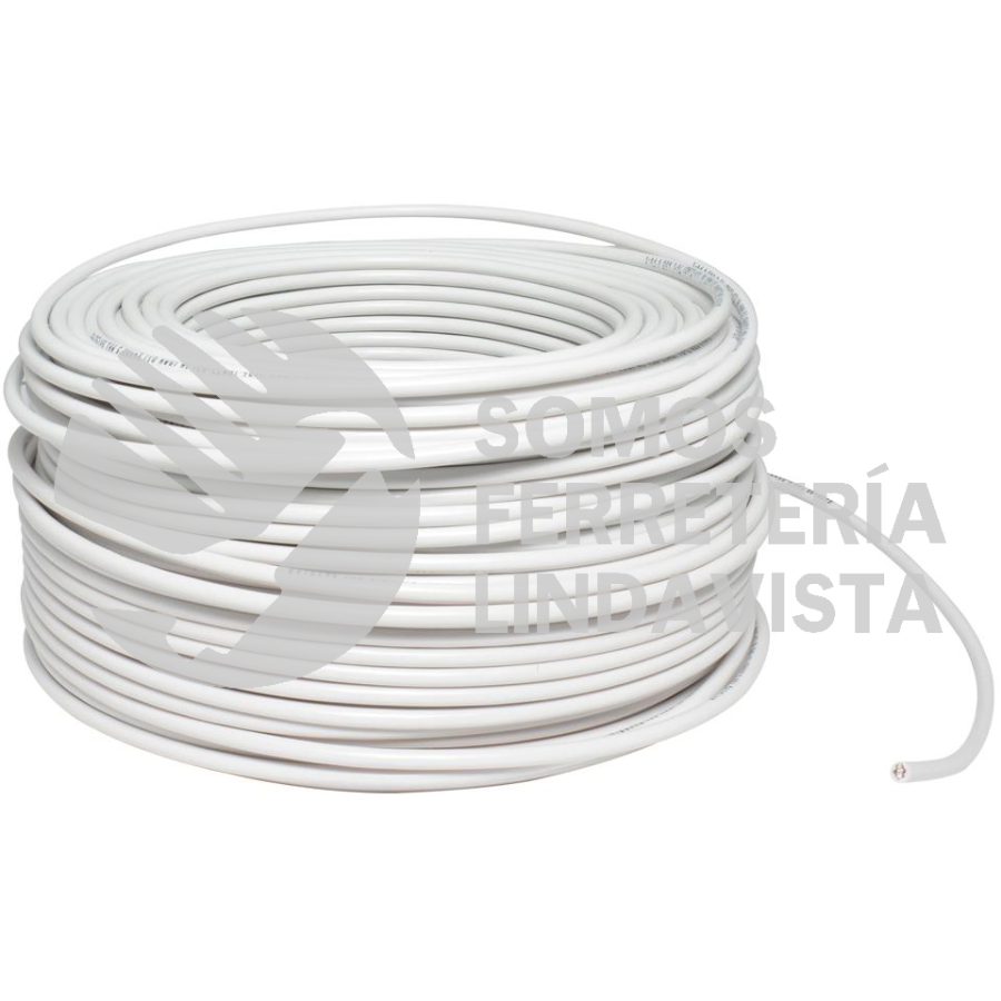 136958 CABLE ELECTRICO UL CALIBRE 14, 100 M COLOR BLANCO SURTEK