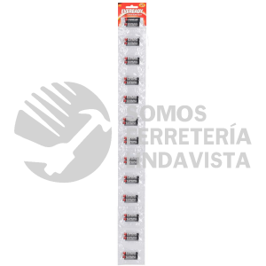 1215-24 TIRA DE PILAS ALCALINAS EVEREADY "AA", 24 PIEZAS SURTEK