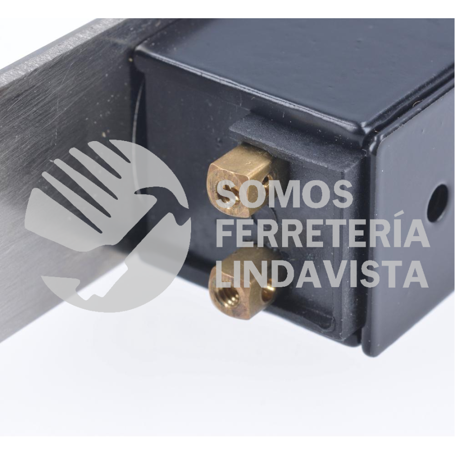 EC10 CONTRA ELECTRICA CON BOBINA, CROMO SATINADO, EN CAJA LOCK
