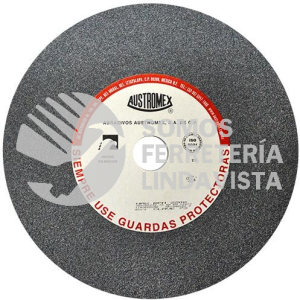 73 RUEDA ABRASIVA VITRIFICADA PARA ESMERILADO DE METAL TIPO 1 GRANO 36 (14"X2"X1-1/2") AUSTROMEX
