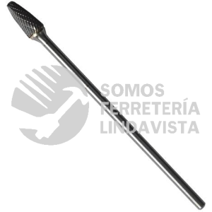 152 LIMA ROTATIVA ARBOL PUNTA REDONDA SF-5 VASTAGO LARGO (1/2"X1"X1/4") TENAZIT