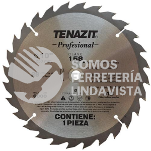 158 SIERRA METALICA PARA MADERA DE 28 DIENTES (10"X1" A 5/8") TENAZIT
