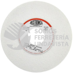 178 RUEDA BLANCA VITRIFICADA PARA ESMERILADO DE ACERO TIPO 1 GRANO 80 (6"X1/2"X1-1/4") AUSTROMEX