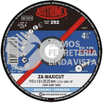 292 DISCO DE CORTE ACERO INOXIDABLE TIPO 41 GRANO 60 (4-1/2"X0 040"X7/8") AUSTROMEX