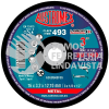 493 DISCO PARA CORTE DE METAL LARGA DURACION TIPO 41 GRANO 369 (3"X1/8"X1/2") AUSTROMEX