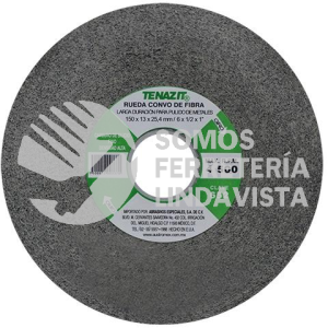 652 RUEDA CONVO (6"X1/2"X1") TENAZIT