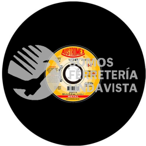 747 DISCO PARA CORTE DE METAL FAST CUT TIPO 41 GRANO 30 (14"X5/32"X1") AUSTROMEX