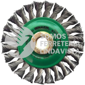 975 CEPILLO CIRCULAR DE ALAMBRE TRENZADO (4X0 014XMR) TENAZIT