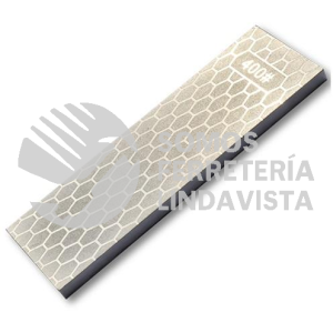 1187 LIMA DE DIAMANTE ELECTRODEPOSITADO PARA AFILADO DE DOBLE GRANO 400/1000 (7"X2-3/8"X5/16") TENAZIT