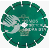 1521 DISCO DE DIAMANTE VERDE SEGMENTADO GRANITO (7"X0 09"X7/8") AUSTRODIAM AUSTROMEX