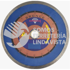1549 DISCO DE DIAMANTE AZUL RIN CONTINUO USO GENERAL (4-1/2"X0 08"X7/8") AUSTRODIAM AUSTROMEX