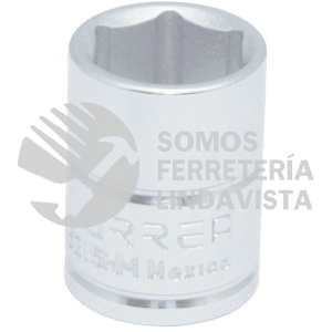 5216HM DADO CUADRO DE 3/8", 6 PUNTAS, METRICO, 16 MM URREA