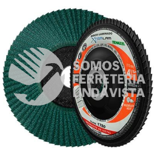 1780 DISCO LAMINADO XTRALAM TIPO 27 GRANO 40 (4-1/2"X7/8") TENAZIT
