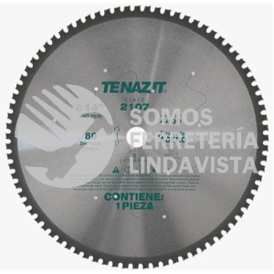 2107 SIERRA METALICA PARA ACERO 14"X0 090"X1" TENAZIT