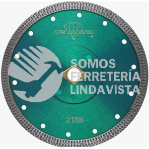 2188 DISCO DE DIAMANTE VERDE TURBO GRANITO (7"X0 060"X7/8") AUSTRODIAM AUSTROMEX