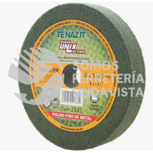 2342 RUEDA VERDE UNIX 6"X1"X1" TENAZIT