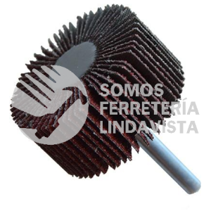 2614 RUEDA FLAP CHIP-CUT CON VASTAGO GRANO 40 2X1X1/4" 4 A40 EASY CUT TENAZIT