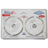 2994 SET DE 2 DISCOS DE DIAMANTE PARA CORTE DE LOSETA CERAMICA (4"X7/8") AUSTRODIAM AUSTROMEX