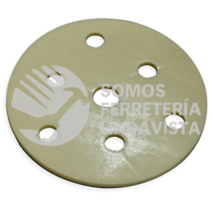 3249 INTER RESPALDO PERFORADO DURO DE 5" DE DIAMETRO PARA DISCOS SUPER ASSILEX TENAZIT