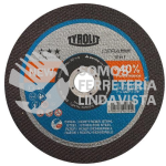 4254 DISCO DE CORTE CERABOND 2 EN 1 TIPO 41 GRANO 46 (7"X1/16"X7/8") TYROLIT AUSTROMEX