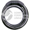 CB-22 CABLE CANDADO DE COMBINACION USO RUDO 1 METRO MIKELS