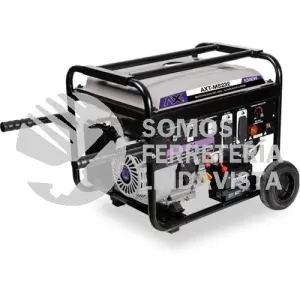 MS232 MOTOSOLDADORA GASOLINA 200A, 110V/60Hz, 13HP, 5,000Wtts, CON MARCHA, BATERIA Y LLANTAS AXTECH
