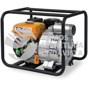 MGTS3X3 MOTOBOMBA 3X3 A GASOLINA 7 HP PARA AGUA SUCIA TONKAFORCE
