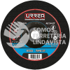 U222 DISCO ABRASIVO TIPO 27 PARA ACERO INOXIDABLE 7X1/4"X7/8" USO MEGA PESADO URREA