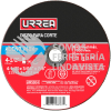 AMSS07 DISCO ABRASIVO TIPO 1 PARA ACERO INOXIDABLE 7" X 5/64" URREA