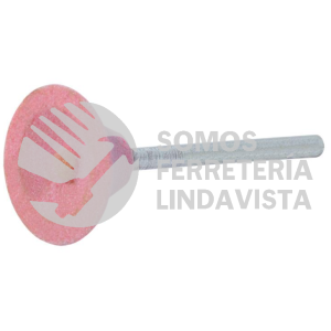 APMB81 PUNTA MONTADA DE OXIDO DE ALUMINIO ROSA TIPO B81 URREA