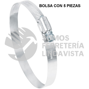 44249 AB-64 BOLSA CON 5 ABRAZADERAS REFORZADAS # 64 3-9/16 - 3-1/2" FIERO