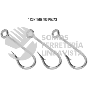 15456 ANZU-09 BLISTER CON 100 ANZUELOS PARA PESCA # 9 TRUPER