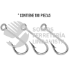 15459 ANZU-12 BLISTER CON 100 ANZUELOS PARA PESCA # 12 TRUPER