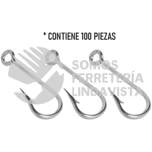 15467 ANZU-18 BLISTER CON 100 ANZUELOS PARA PESCA # 18 TRUPER