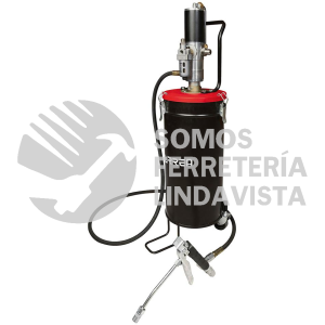 23628 INYECTOR DE GRASA CON CUBETA NEUMATICA DE 15 KG, 7,500 PSI URREA