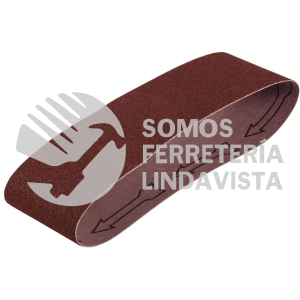 15777 BALI-340M 1 BANDA DE LIJA 3 X 21" P/MADERA GRANO 40 EN PAQUETE DE 5 TRUPER